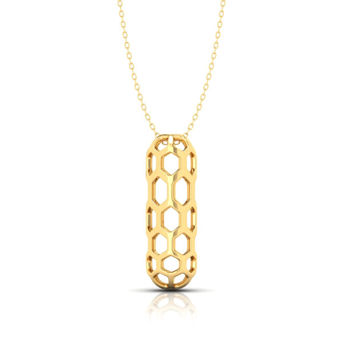 Hexa Capsule Pendant — view 1