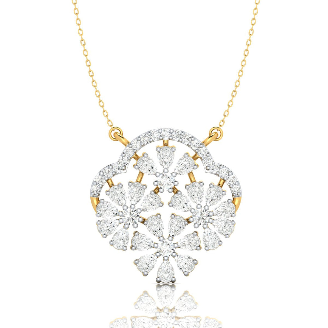 Opaline Flora Pendant — view 1