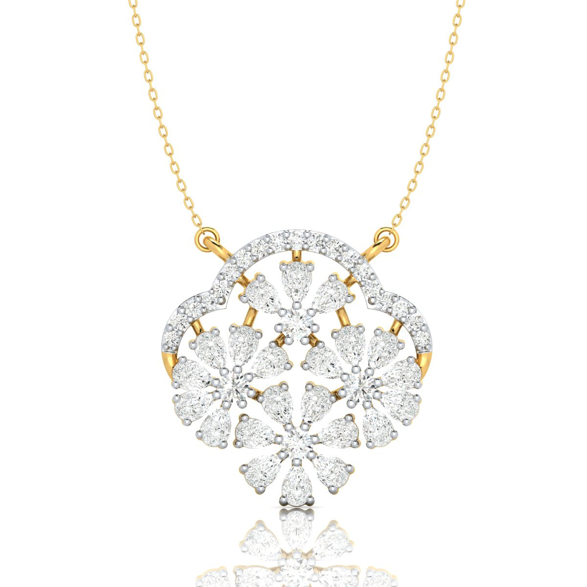 Opaline Flora Pendant — view 1