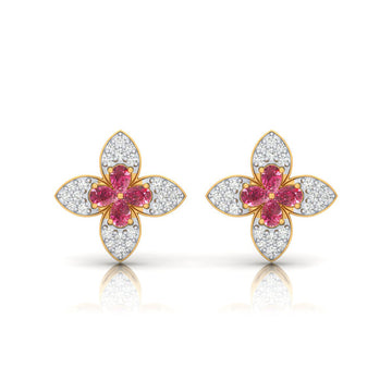 Blush Blossom Earring