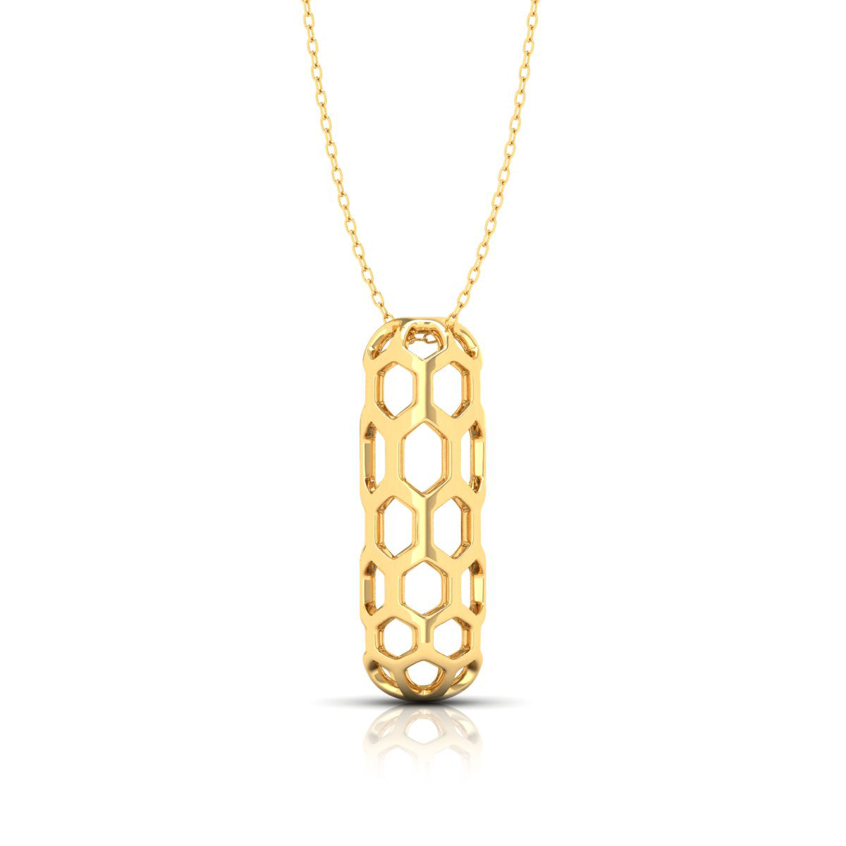 Hexa Capsule Pendant — view 3