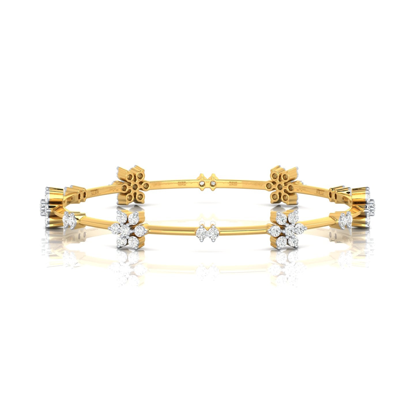 Roselle Spark Bangle — view 1