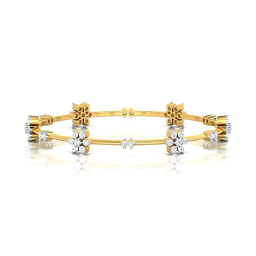 Roselle Spark Bangle — view 1