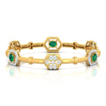 Emerald Hexa Bangle — view 1