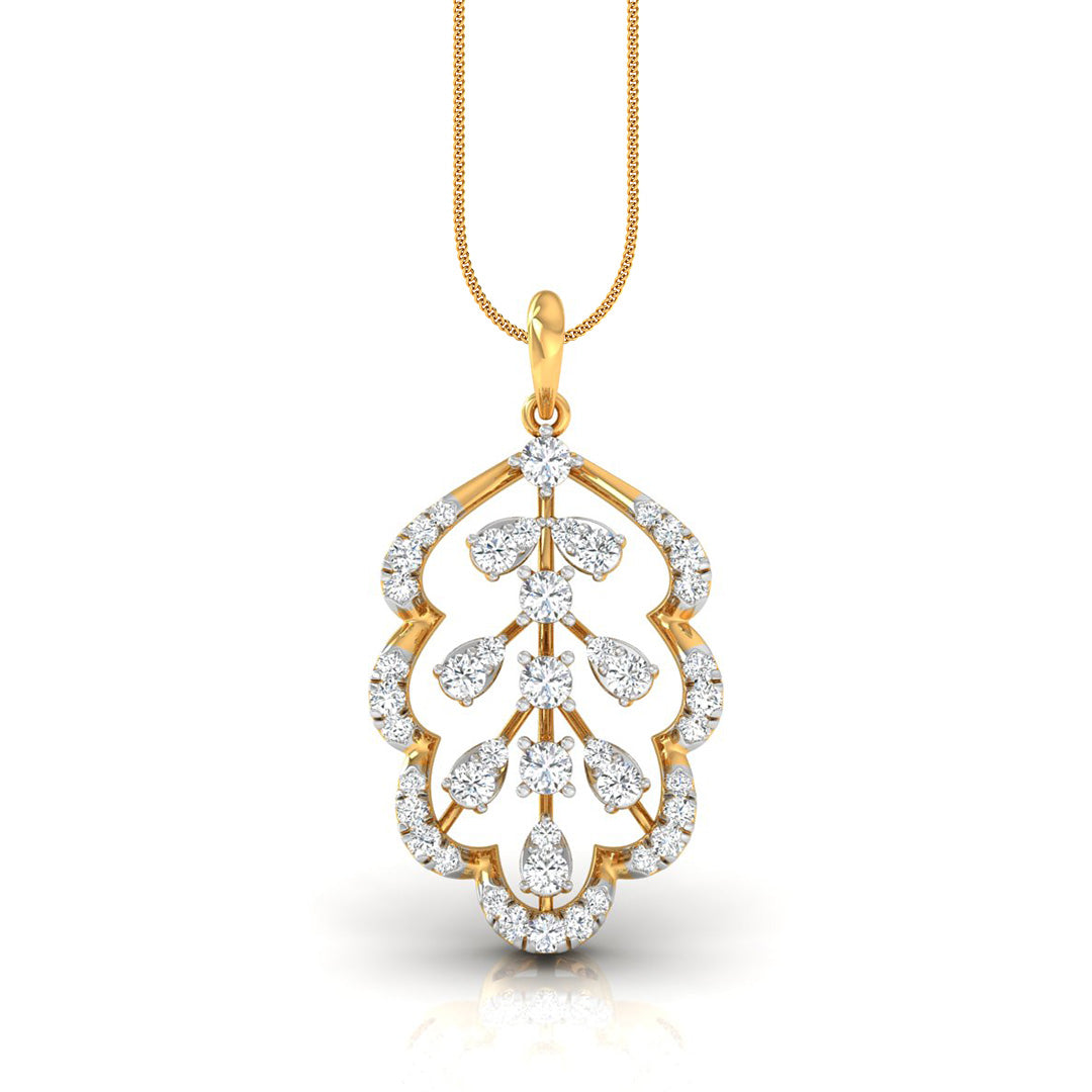 Halo Crest Pendant — view 1