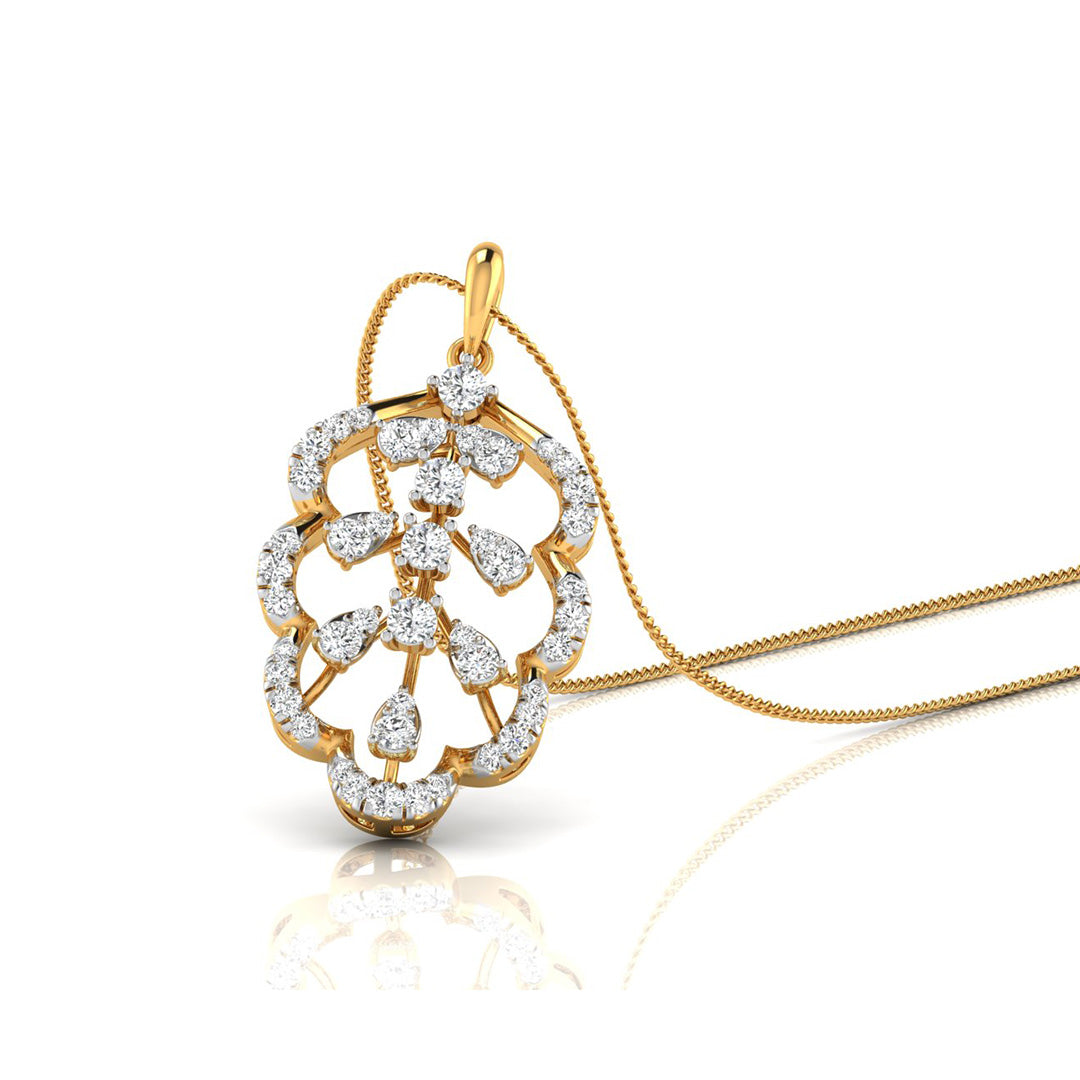 Halo Crest Pendant — view 2