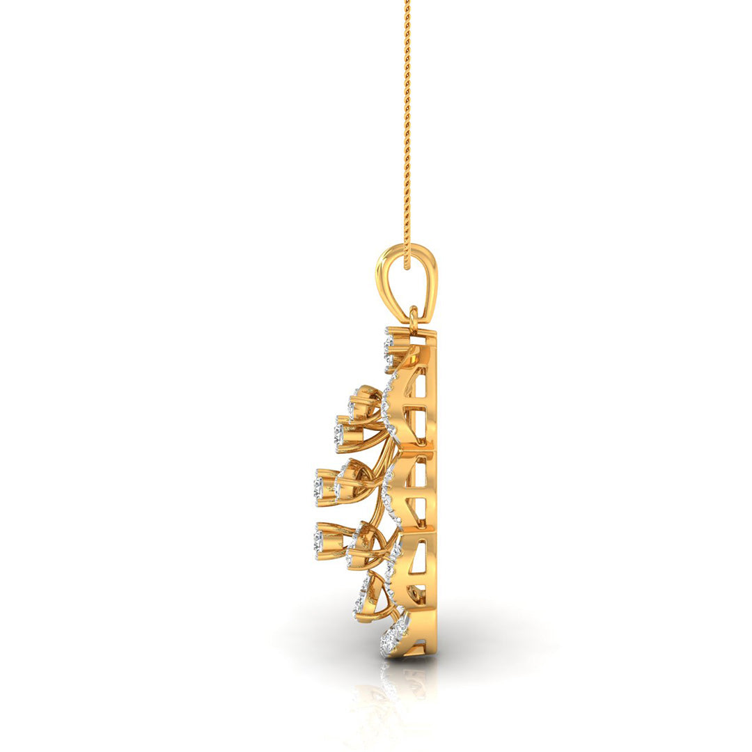 Halo Crest Pendant — view 3