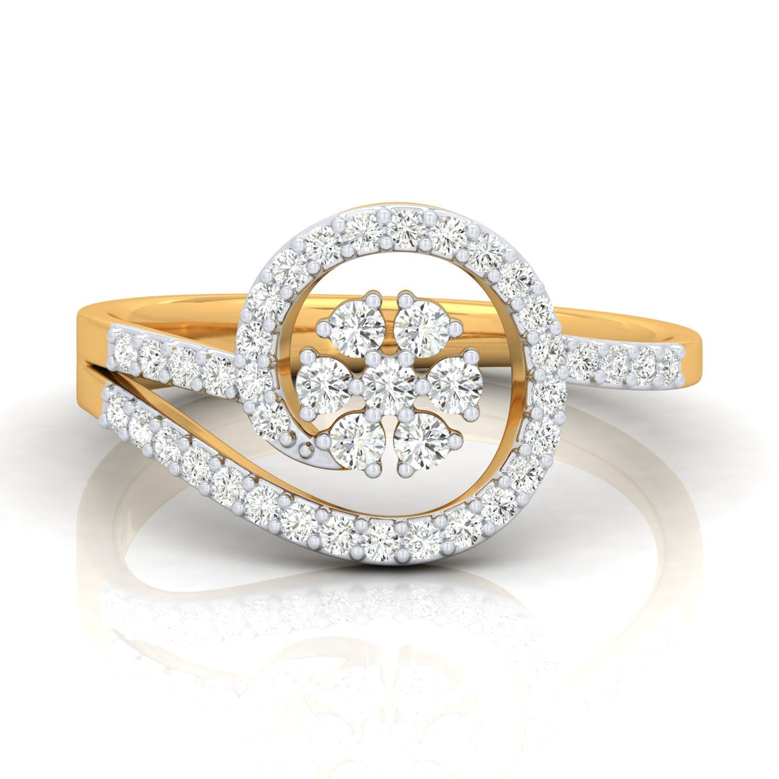Golden Veil Ring