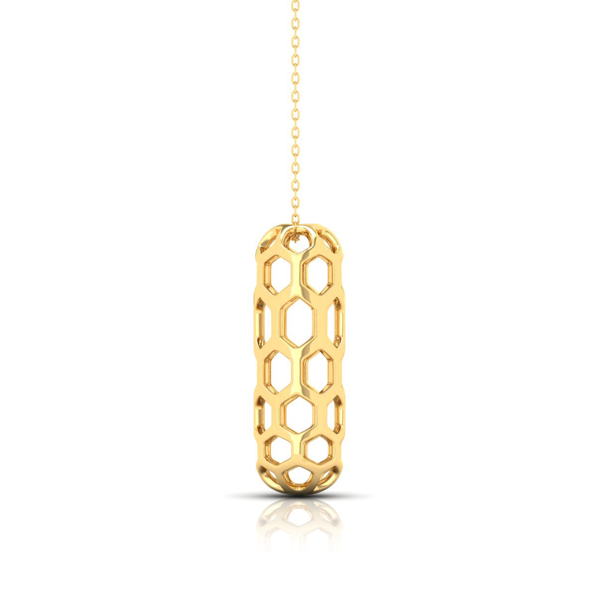 Hexa Capsule Pendant — view 2