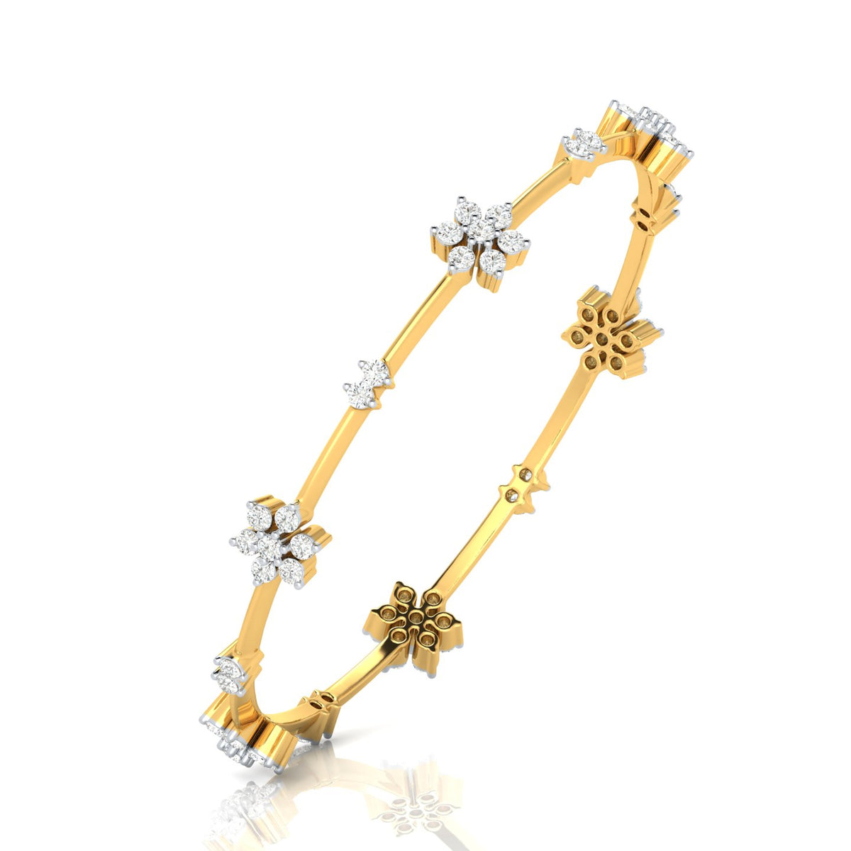 Roselle Spark Bangle — view 2