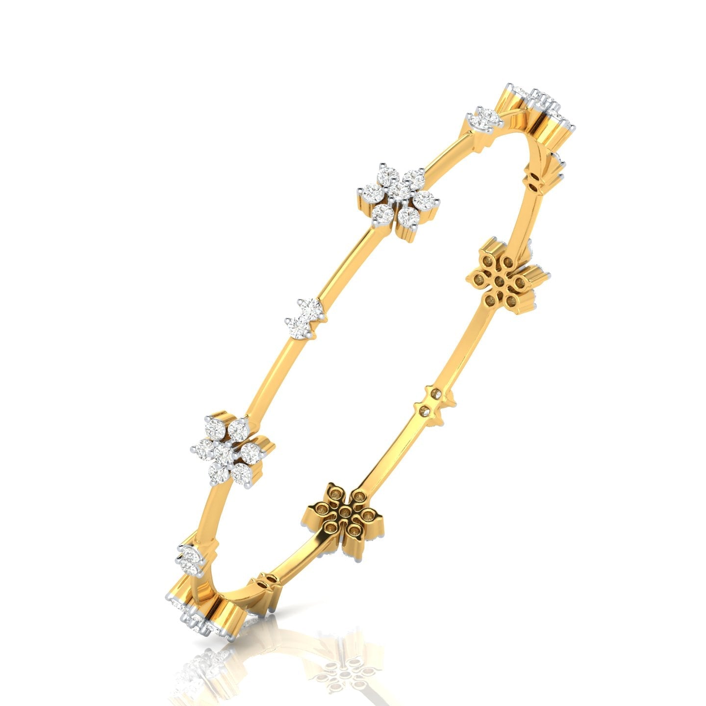 Roselle Spark Bangle — view 2