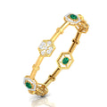 Emerald Hexa Bangle — view 3