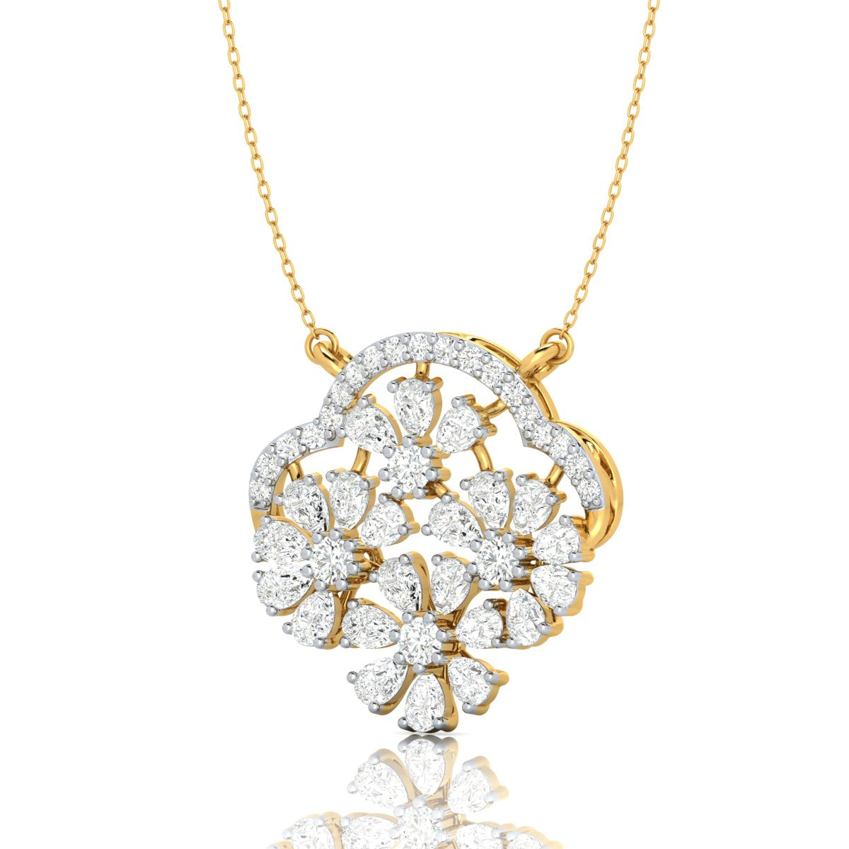 Opaline Flora Pendant — view 2