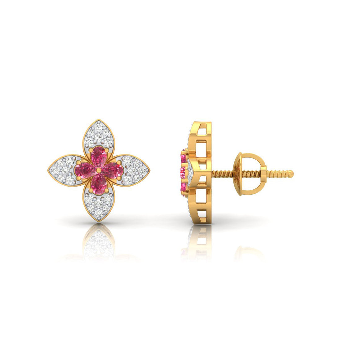 Blush Blossom Earring