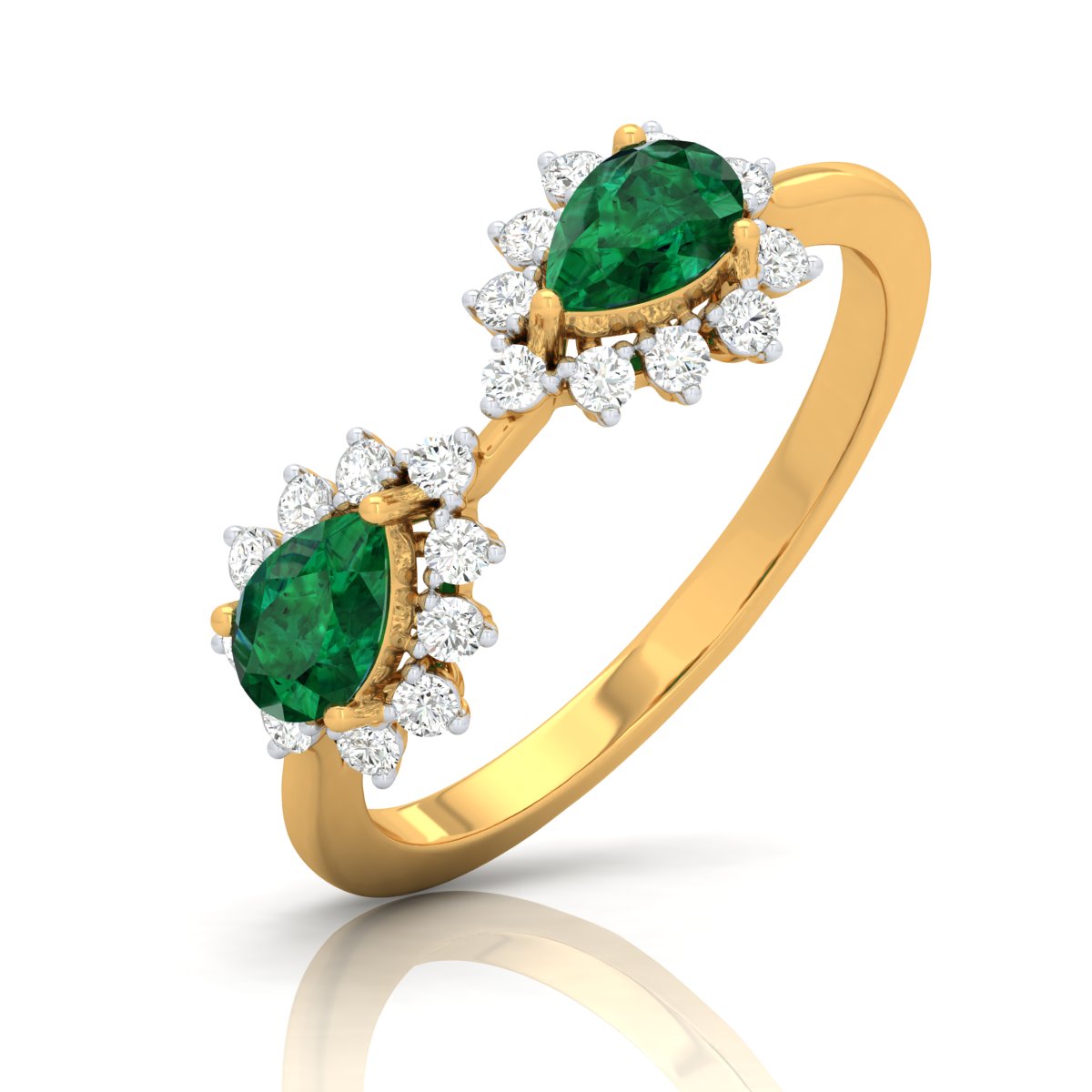 Emerald Dew Ring