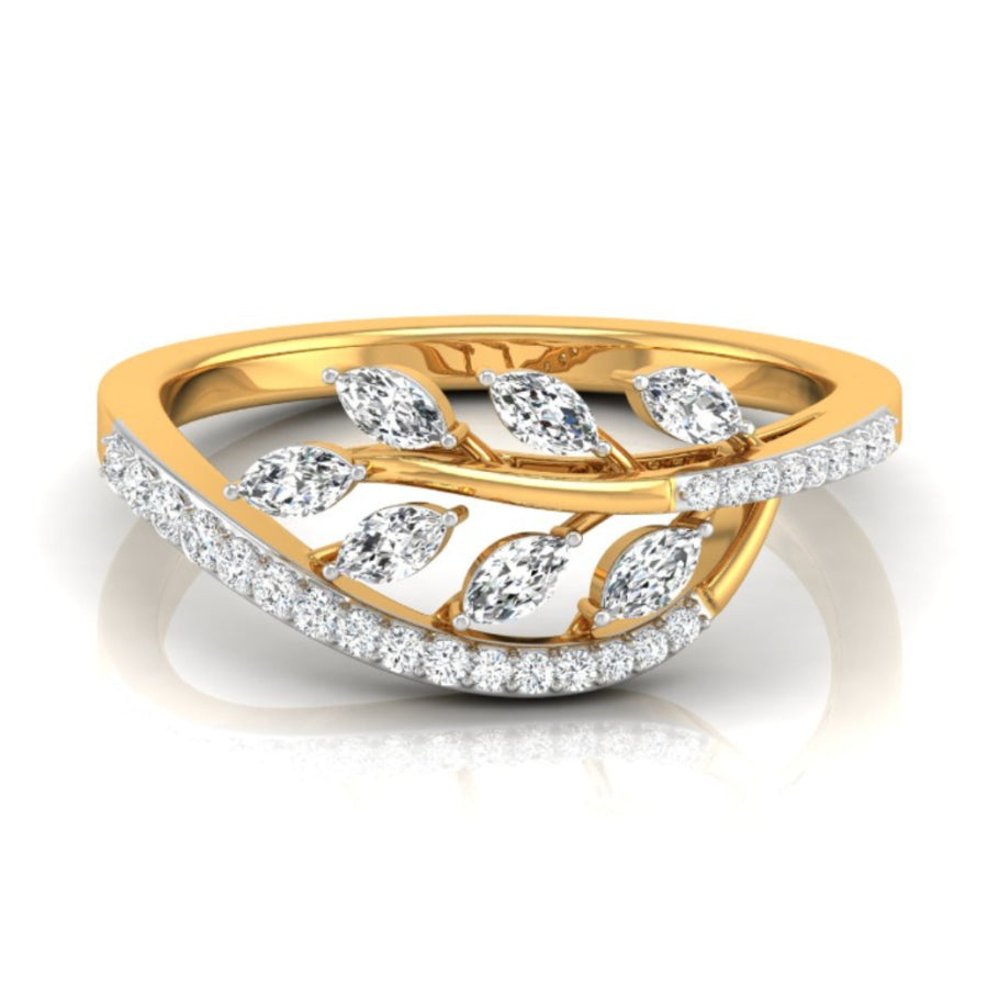 Dew-leaf Ring — view 4