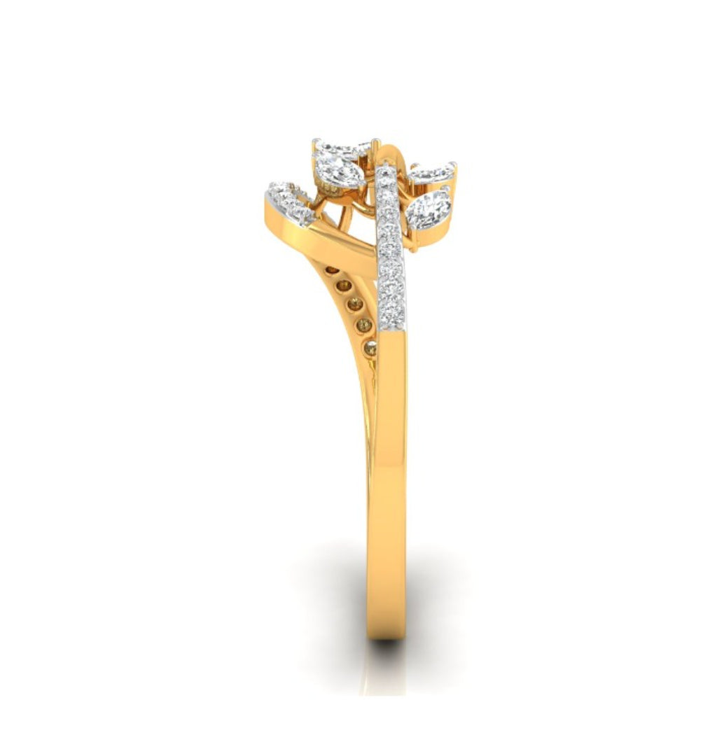 Dew-leaf Ring — view 5