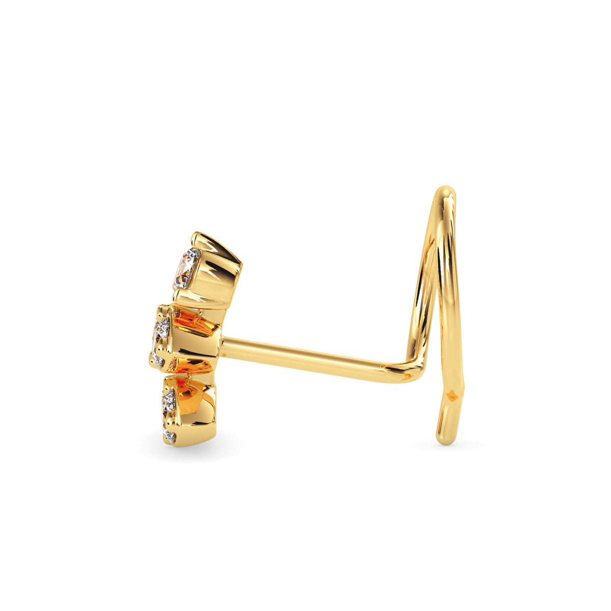 Elara spark Nose Pin — view 3