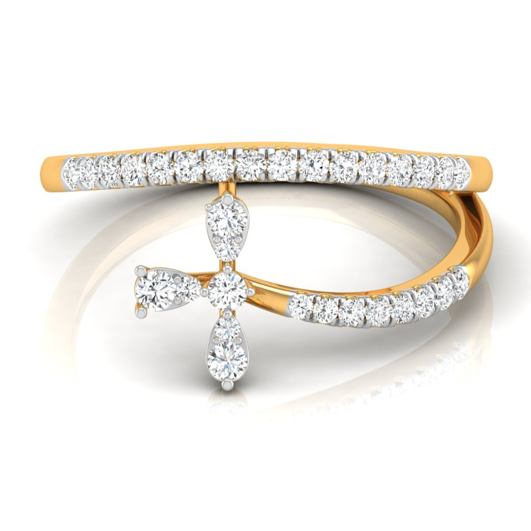 Moon Flower Ring