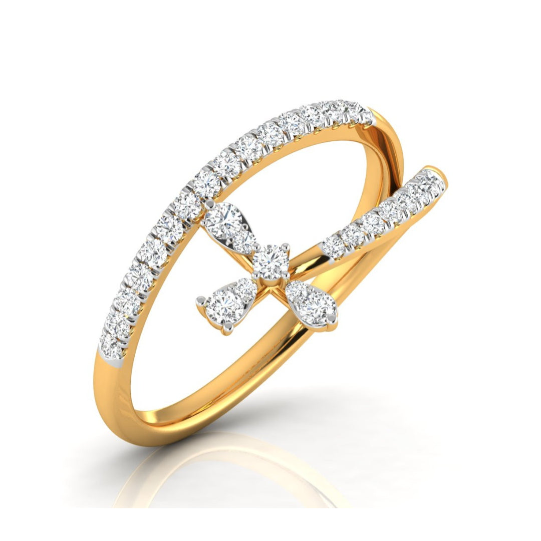 Moon Flower Ring
