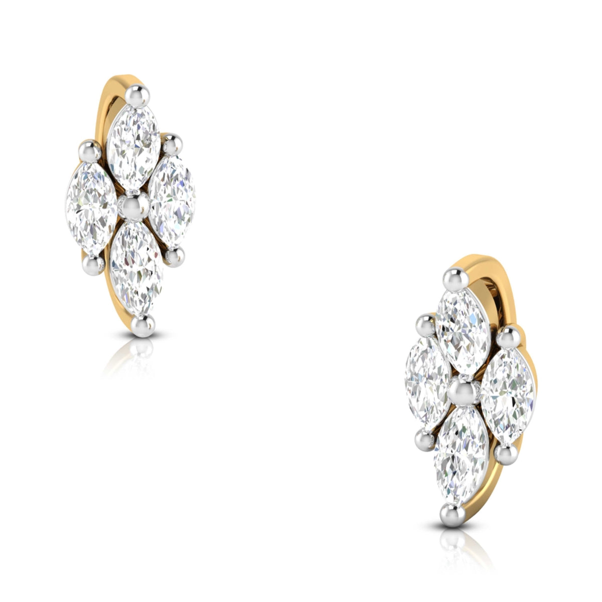 Fleure' Marquise Earring — view 2