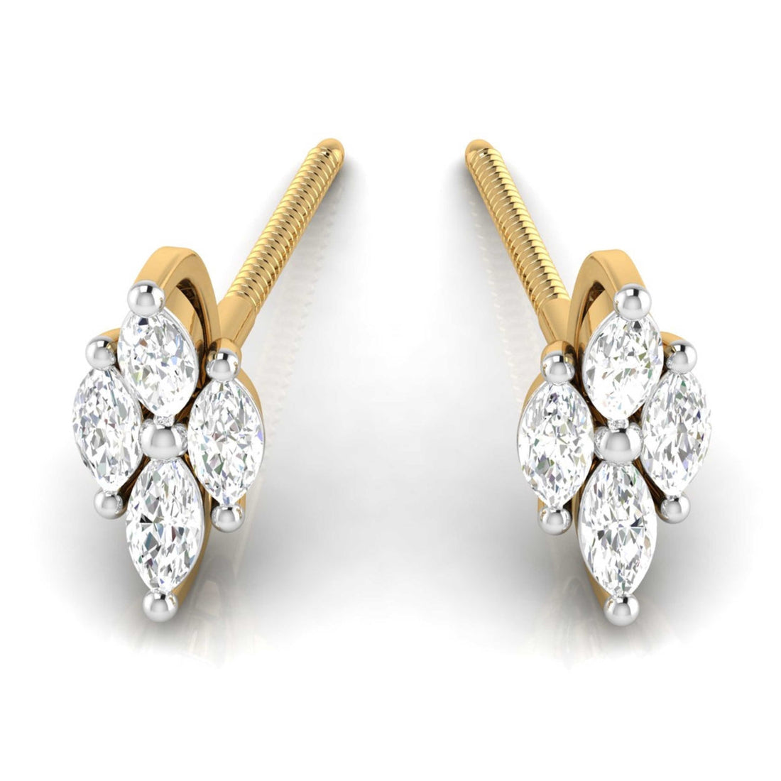 Fleure' Marquise Earring — view 1