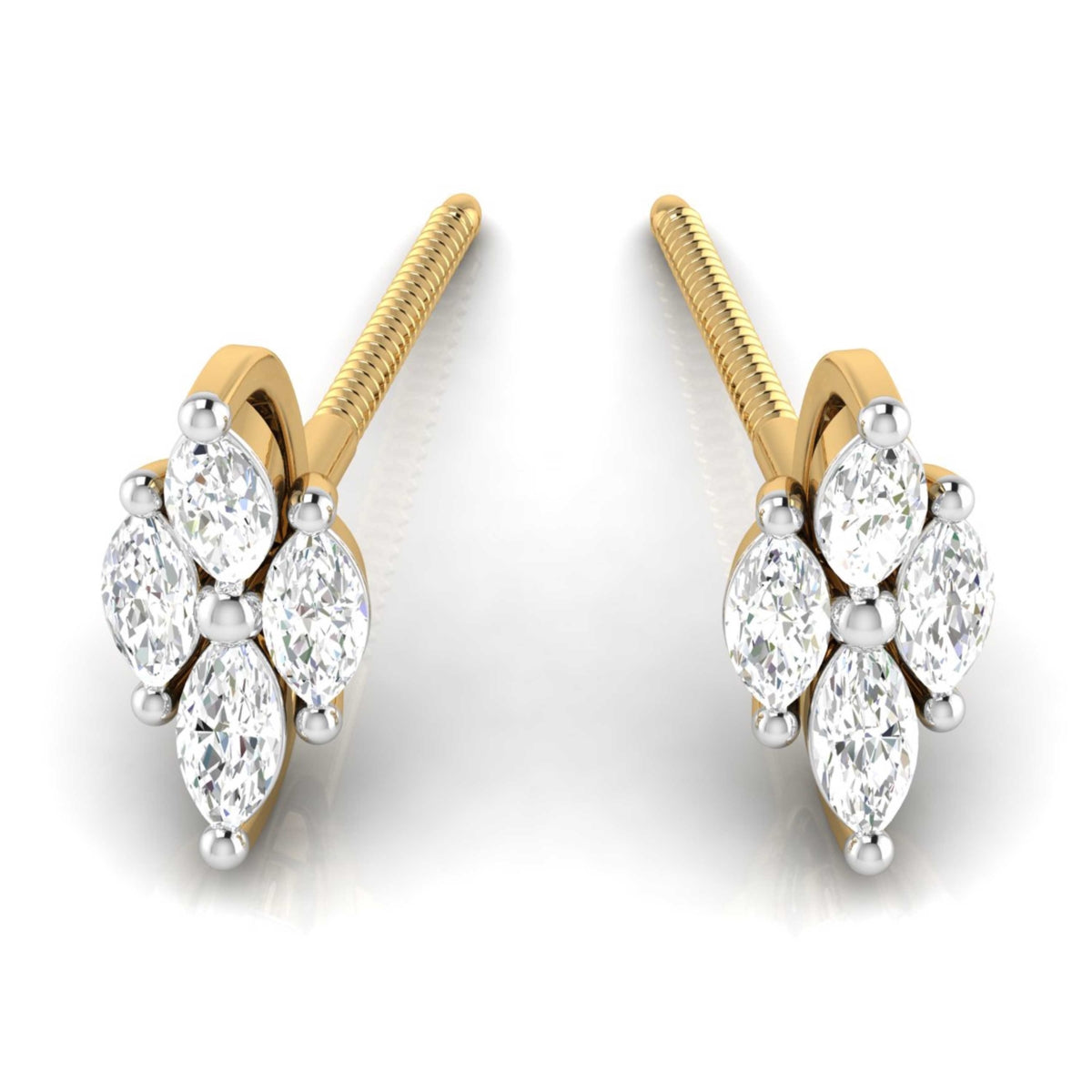 Fleure' Marquise Earring — view 1