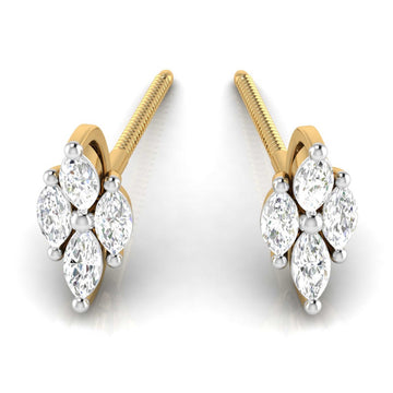 Fleure' Marquise Earring — view 1