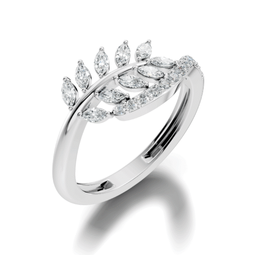 Oval Tiara Stack Ring