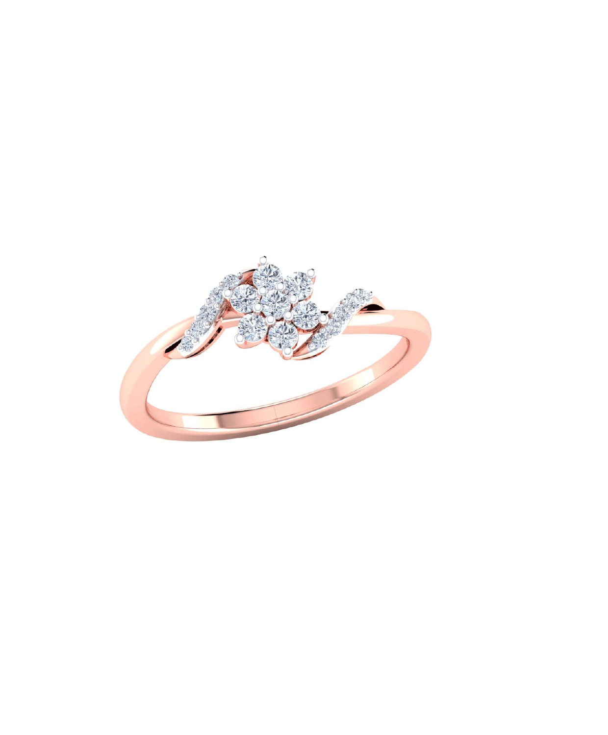 Valentine Spl Flower Ring