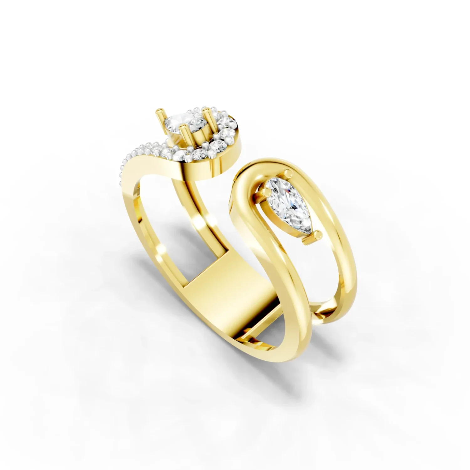 Premium Gold Plated Ring for Women