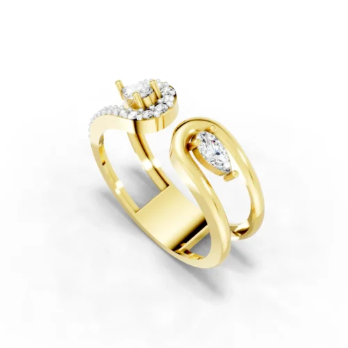 Premium Gold Plated Ring for Women