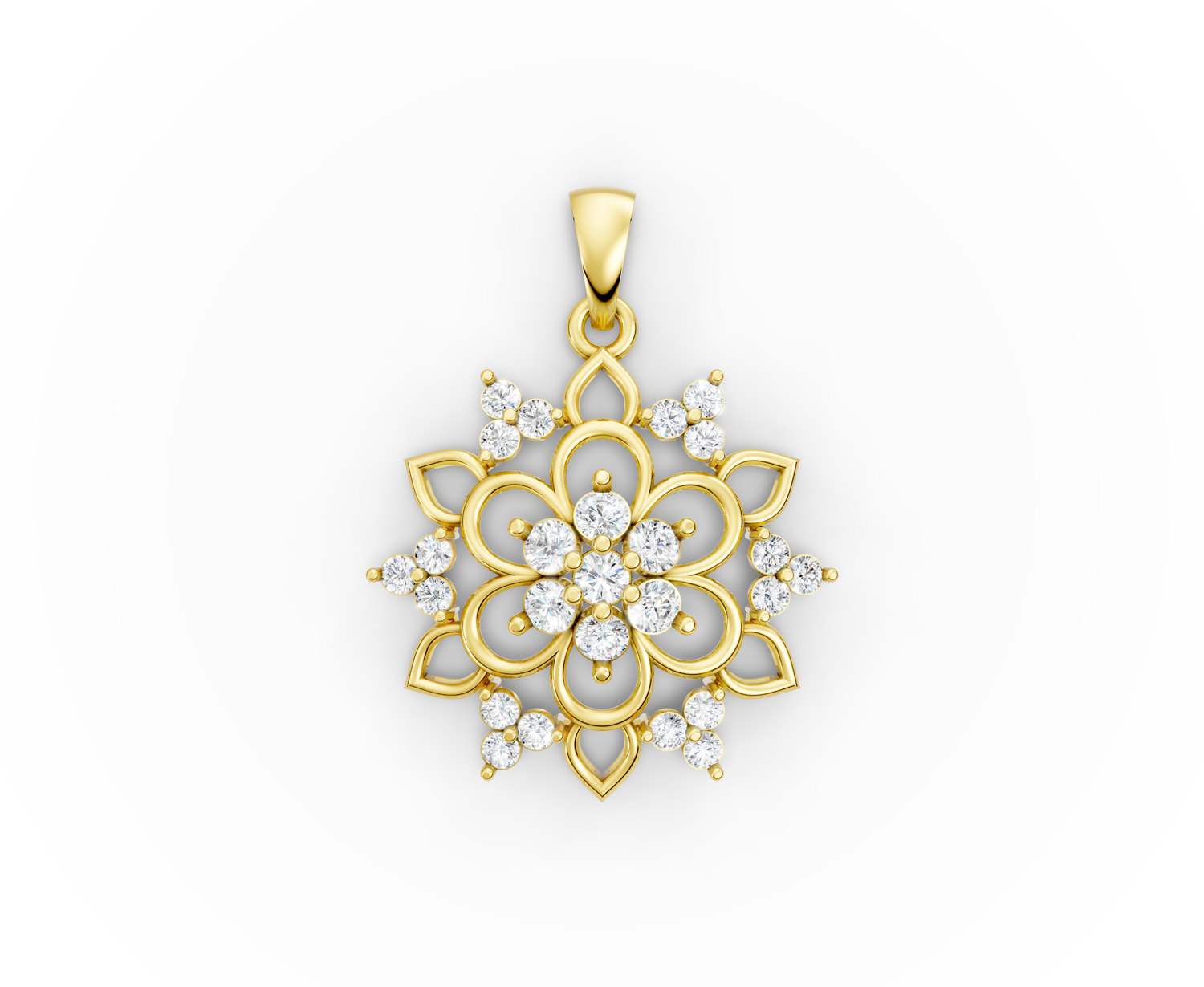 Royal Petal Pendant