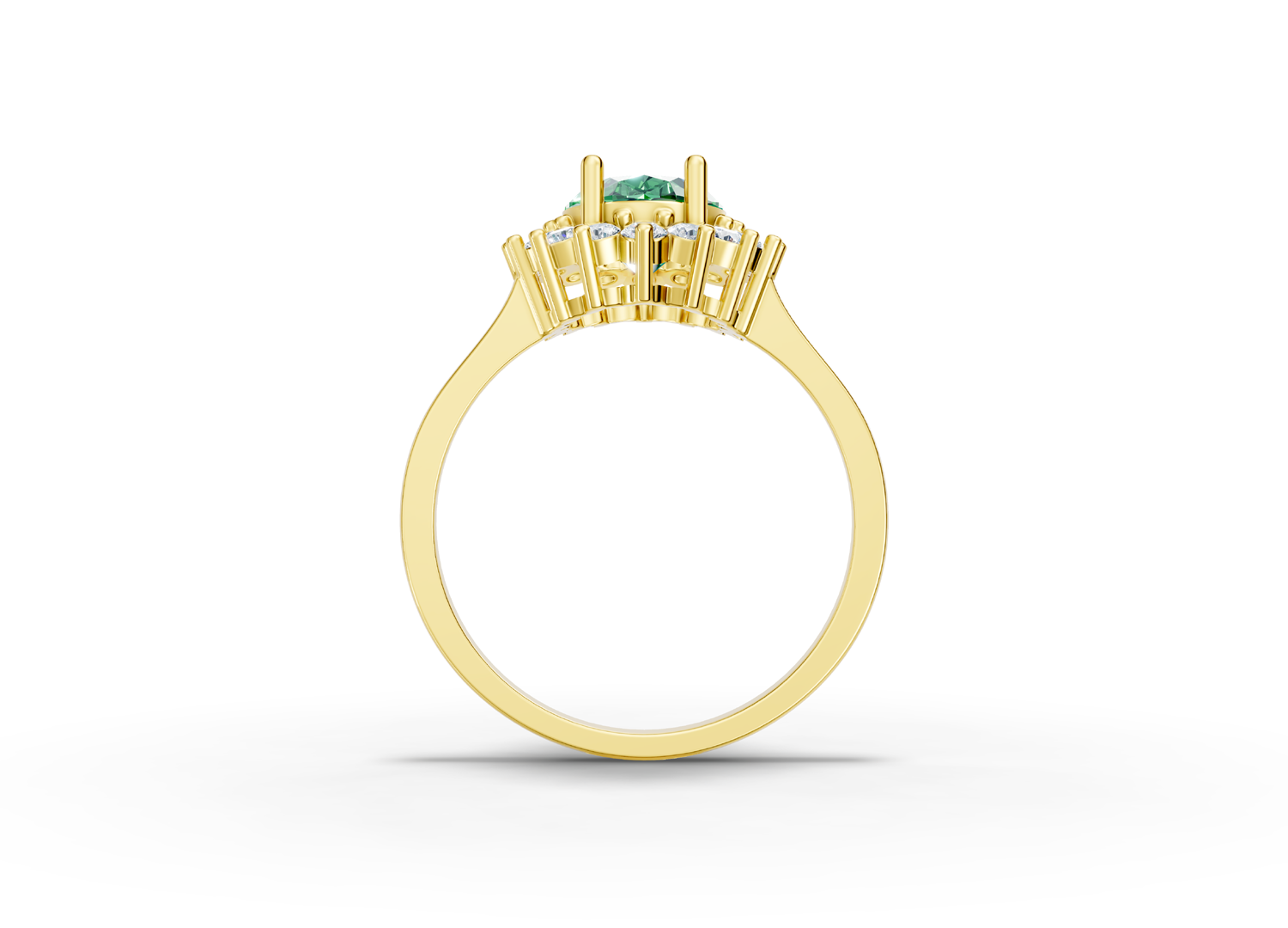 Verdant Crown Ring